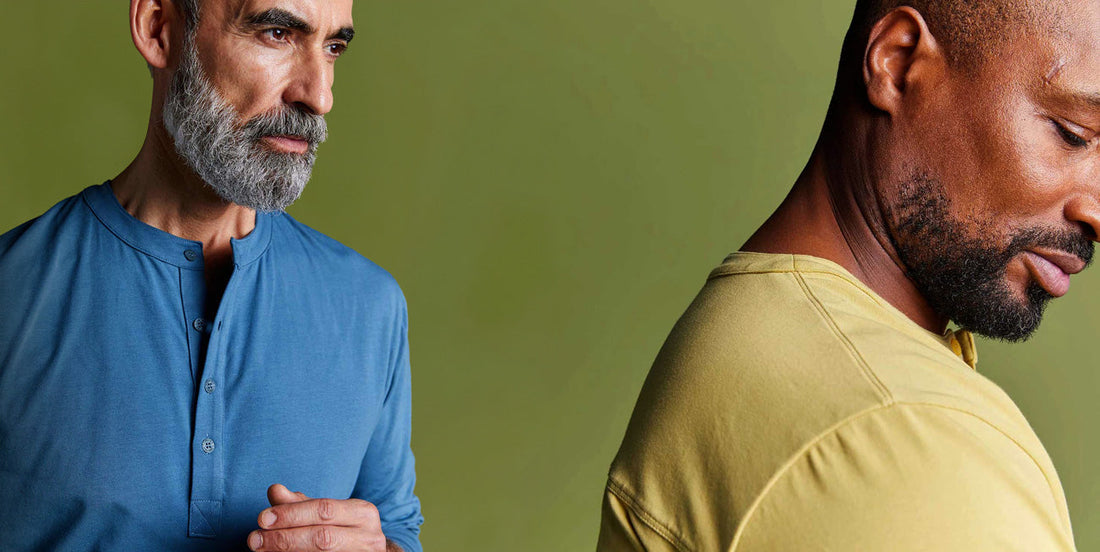 Buffed Cotton Henley