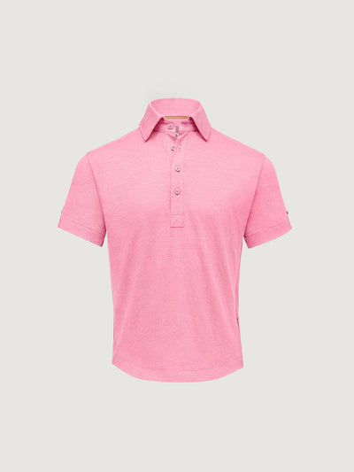 Madeira French Linen Short Sleeve Polo