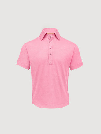 Madeira French Linen Short Sleeve Polo