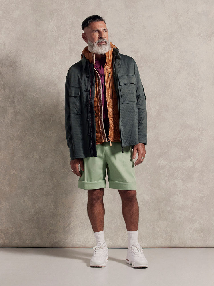Dark Military Olive and Italian Plum